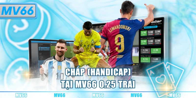 Chấp (Handicap) tại MV66 0.25 trái