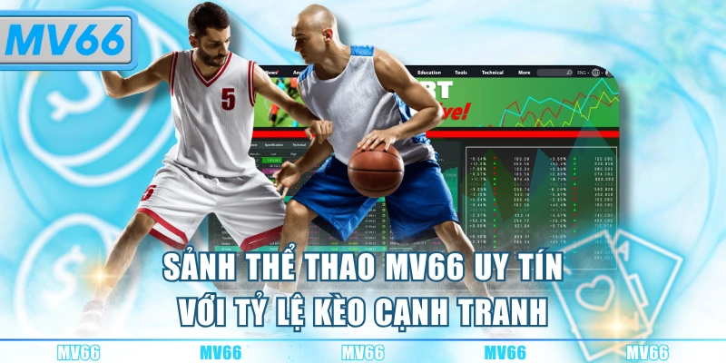 Sảnh thể thao MV66 uy tín với tỷ lệ kèo cạnh tranh